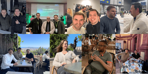 GrowEurope team members smiling together
